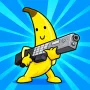 A banana wielding a gun and fighting off hordes of enemies. Sounds strange, but that's what makes Banana Gun Roguelike so fun. You'll have to shoot, dodge, and survive each wave of attacks.