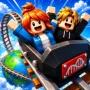 If you enjoy fast-paced obby games, Cart Ride Obby is a great choice. You'll sit in a car and navigate treacherous tracks. 