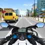 Do you love speed and challenging rides? Moto Road Rash 3D will give you the experience of riding a motorcycle on busy roads. Start your bike, accelerate, and begin your journey. 
