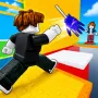 Obby: Troll Slap Tower is a fun obstacle course game where you climb a tower full of traps and dodge slaps from trolls to conquer the top.
