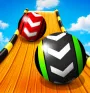 In Sky Balls 3D, you control a ball rolling along narrow paths in the sky. Each level features curves, obstacles, and many narrow sections.