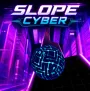 Slope Cyber ​​is an engaging variation of the endless runner game Slope, styled after Cyberpunk 2077 with a modern neon city setting.