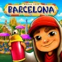Subway Surfers Barcelona takes you to a sunny city with bustling streets and vibrant scenery. This summer-themed version adds many new characters, outfits, and skateboards for you to explore.