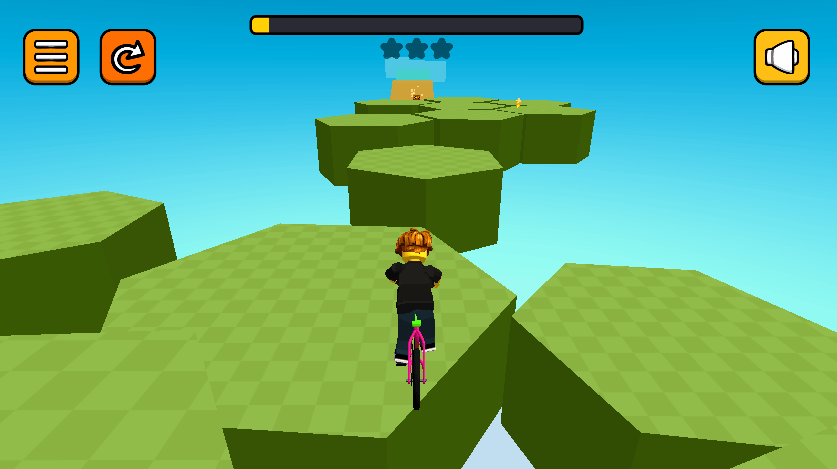 Bike Obby, But No Brakes!