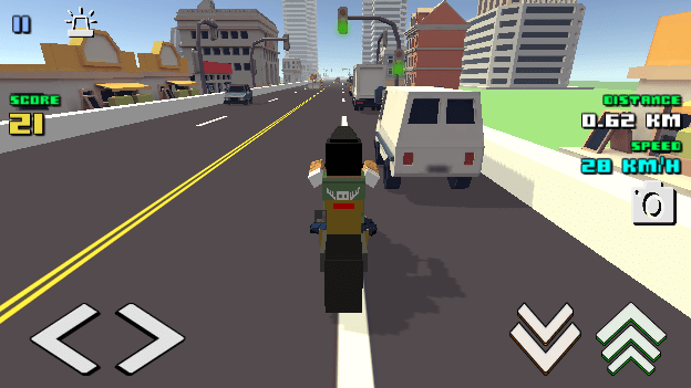 Blocky Rider 