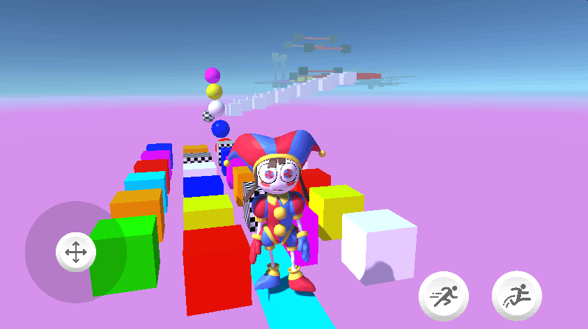 Digital Circus Pomni 3D Parkour