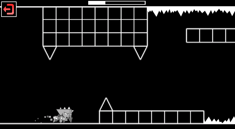 Geometry Dash Black Spider