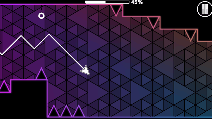 Geometry Wave: Neon Challenge 2