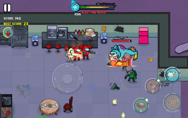 Impostors vs Zombies Survival