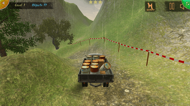 Off-Road Rain Cargo Simulator