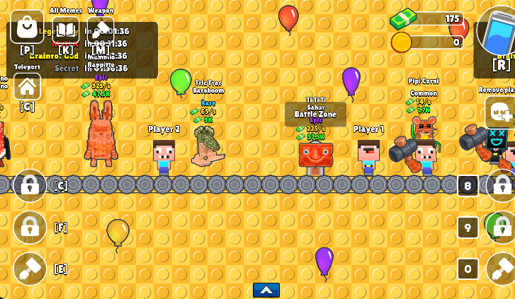 Steal a Brainrot with Noob and Pro!