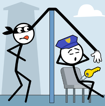 Stickman Thief Puzzle